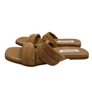 Steve Madden Tan Suede Women's Sandals size 7M